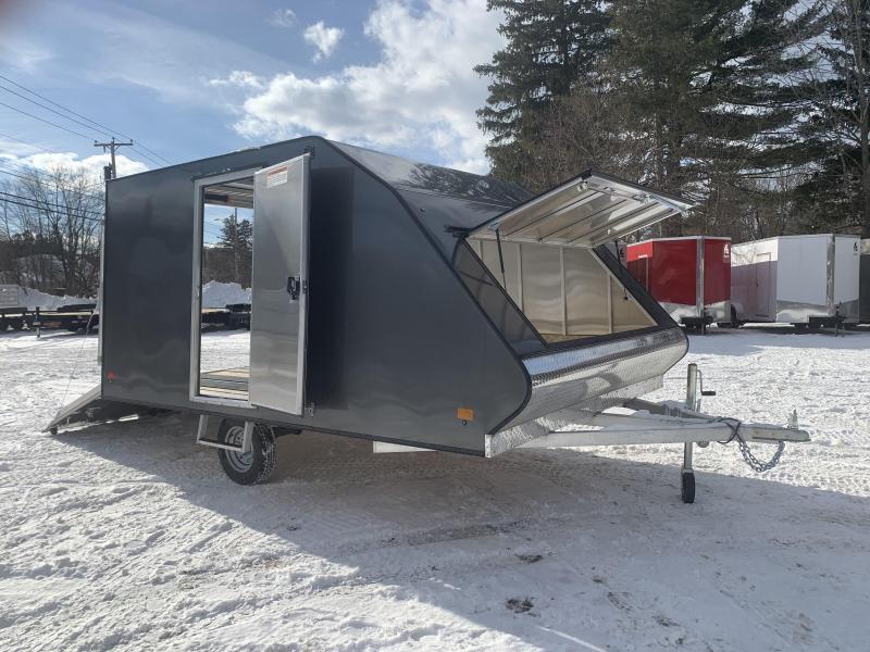 2021 Mission 101x12 Crossover Limited 2Place Snowmobile TrailerW