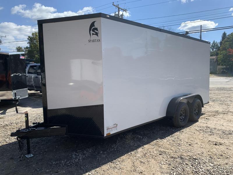 2022 Spartan 7x16 +2ft V-nose/6" extra height/ blackout 2022 Spartan 7x16 +2ft V-nose/6" extra height/ blackout