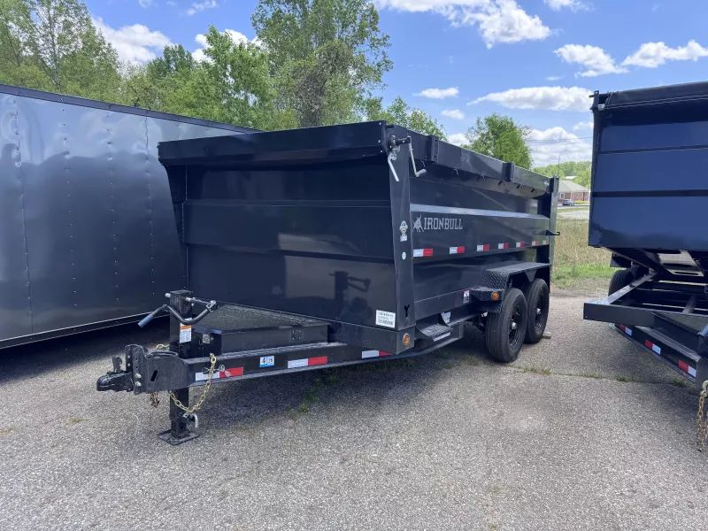 2026 14K Ironbull 83x16x4 Dump Trailer