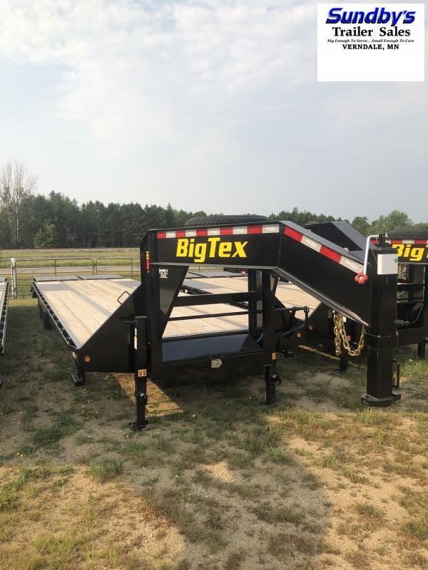 2023 Big Tex 22GN-28BK+5MR Flatbed Trailer 2023 Big Tex 22GN-28BK+5MR Flatbed Trailer