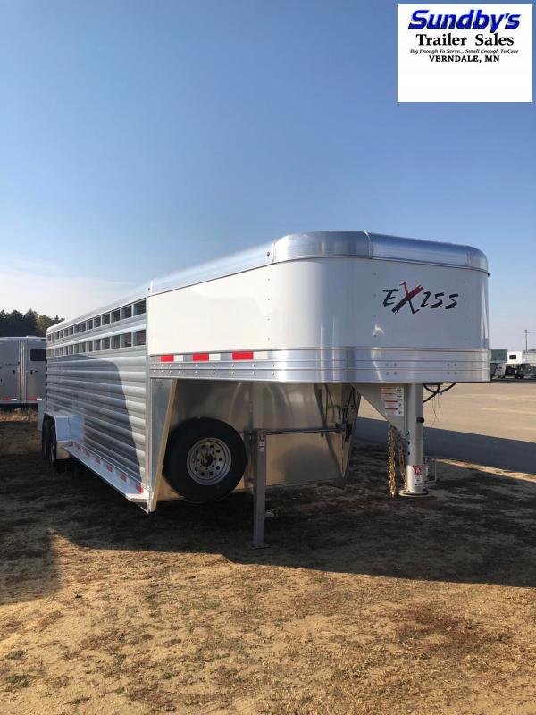 2022 Exiss Trailers 7024 Stock / Stock Combo Trailer 2022 Exiss Trailers 7024 Stock / Stock Combo Trailer