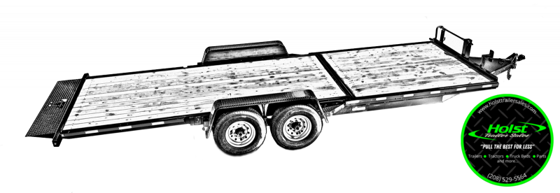 2022 Teton Trailer 16K - 22' Tilt Deck Equipment Trailer 2022 Teton Trailer 16K - 22' Tilt Deck Equipment Trailer