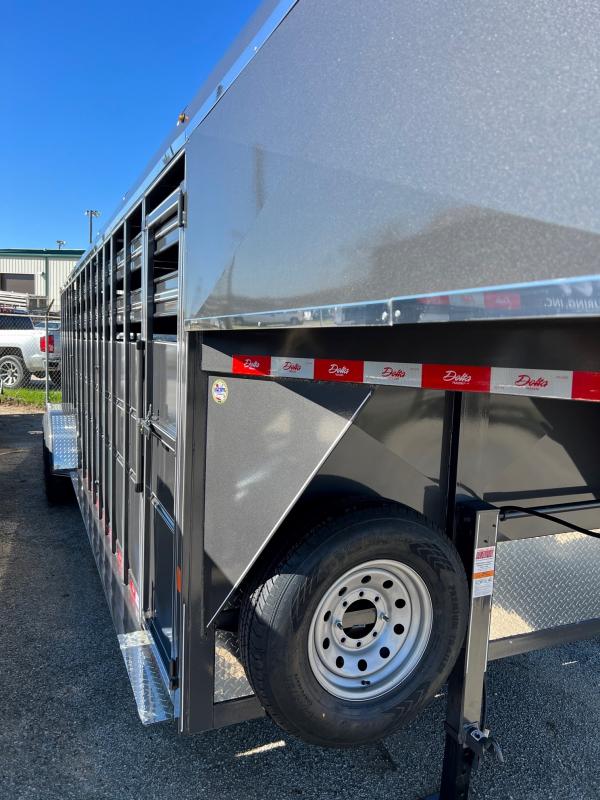 new Stock / Stock Combo Trailers Delta Manufacturing  for sale, in Valley View, TX Thumbnail 3