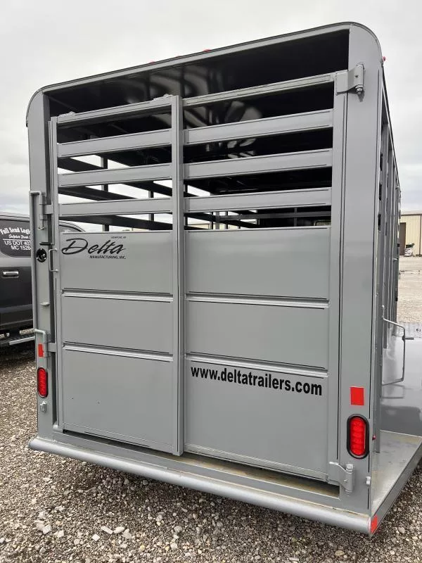 new Stock / Stock Combo Trailers Delta Manufacturing  for sale, in Valley View, TX Thumbnail 7