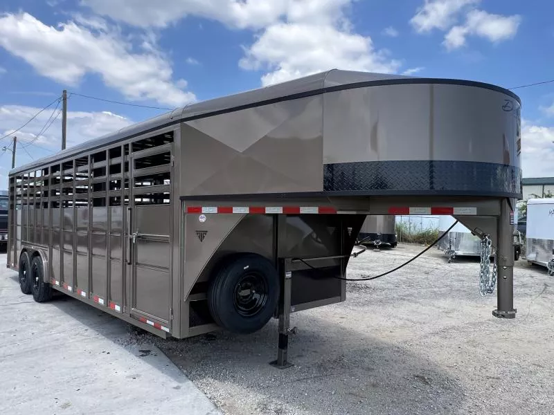 2026 Delta 600 HD Livestock GN  Stock / Stock Combo Trailer