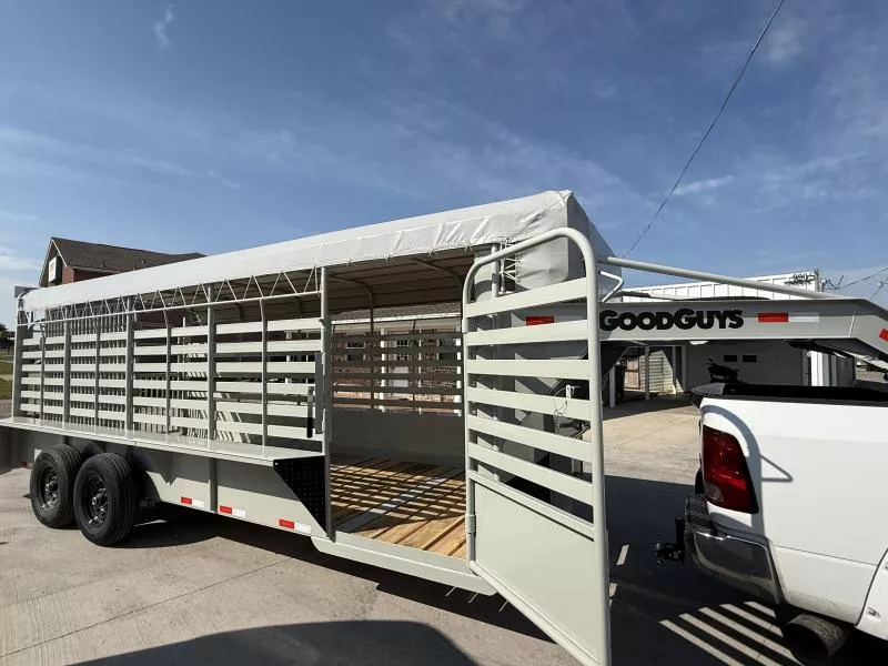 2026 20ft Good Guys Wrangler Stock / Stock Combo Trailer