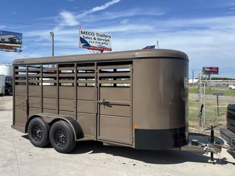 2025 Delta 16'-6'-6'6" Model 500 Stock Bumper Trailer