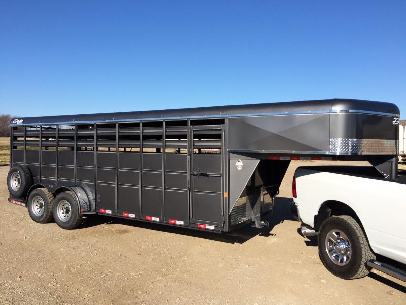 2025 Delta Manufacturing 500 Combo - Standard Livestock GN  Stock / Stock Combo Trailer