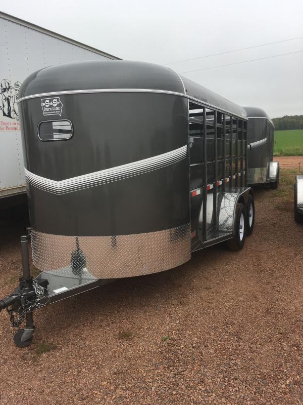 2023 SS Duraline 6x16 12k Stock / Stock Combo Trailer 2023 SS Duraline 6x16 12k Stock / Stock Combo Trailer