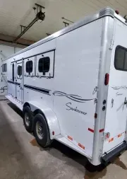 2005 Sundowner Trailers 3 HORSE GOOSENECK 