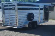 used Stock / Stock Combo Trailers Featherlite  for sale, in Kittanning, PA Thumbnail 2