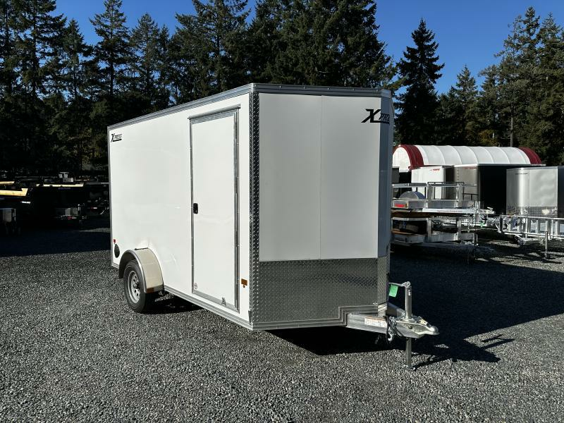 2024 XPRESS *ALUMINUM* 7X12+V 3500LB GVW Nanaimo Trailers Dump