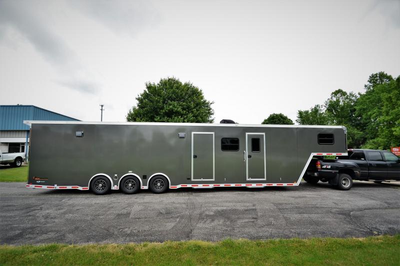 inTech Trailers 44' Gooseneck KB Trailers Cleveland, OH Custom Race Trailers