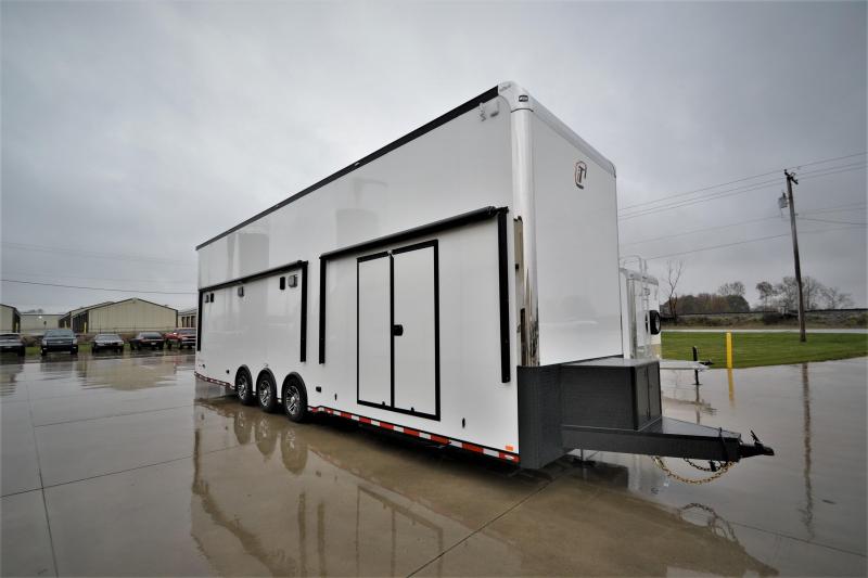 2018 inTech 34' All Aluminum Stacker Trailer Custom Race Trailers by
