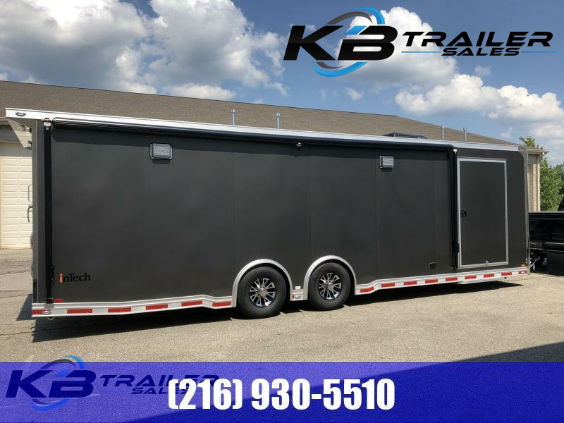 28' inTech with ICON Pkg/Awning/A/C/Airline Track KB Trailers