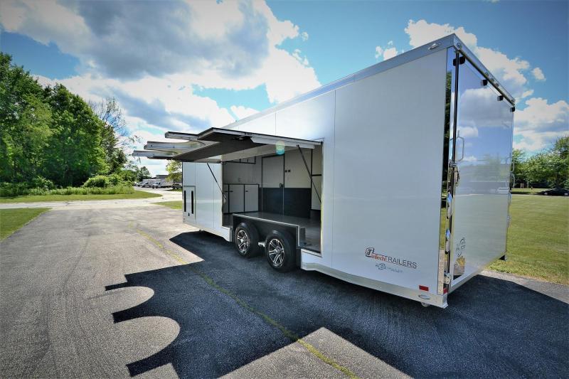 24' inTech Race Car Trailer w/ ICON PACKAGE AND ESCAPE DOOR KB