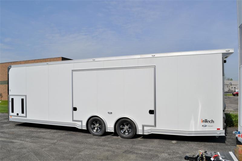 inTech Trailers 28 Icon Escape Door Custom Car / Racing Trailer KB