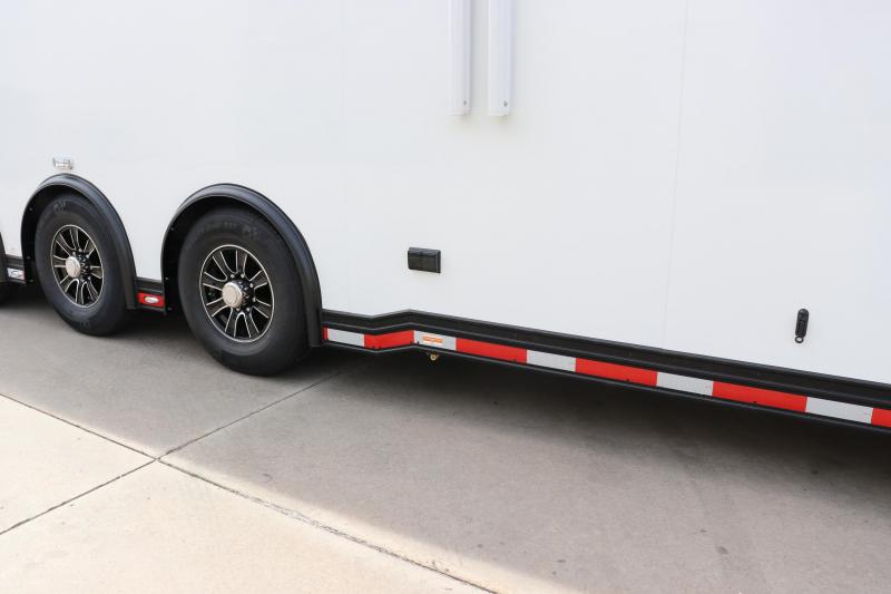 inTech 34' Race Car Trailer, tiedowns galore, well equipped KB