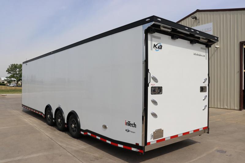 inTech 34' Race Car Trailer, tiedowns galore, well equipped KB
