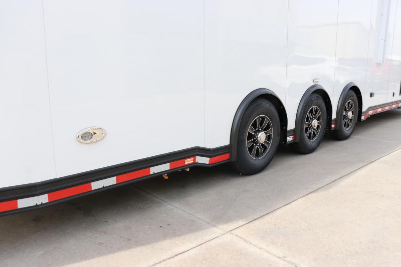 inTech 34' Race Car Trailer, tiedowns galore, well equipped KB