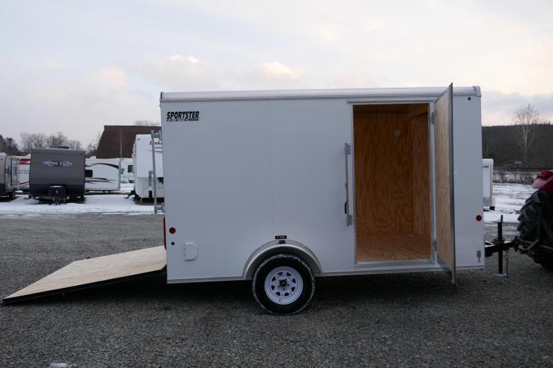 2019 Car Mate Trailers CM712LS Single Axle Enclosed Cargo Trailer 2019 Car Mate Trailers CM712LS Single Axle Enclosed Cargo Trailer