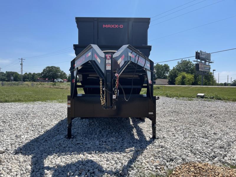 2022 MAXXD ROX8314 Gooseneck Roll Off (2 20 Yard Bins) Dump Trailer