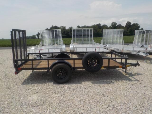 2021 Big Tex Trailers 30SA-12BK4RG Utility Trailer 2021 Big Tex Trailers 30SA-12BK4RG Utility Trailer