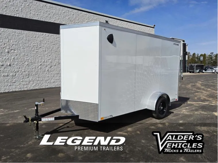 2026 Legend Trailers 6X12+1 CES STEEL ENCLOSED TRAILER Cargo / Enclosed Trailer