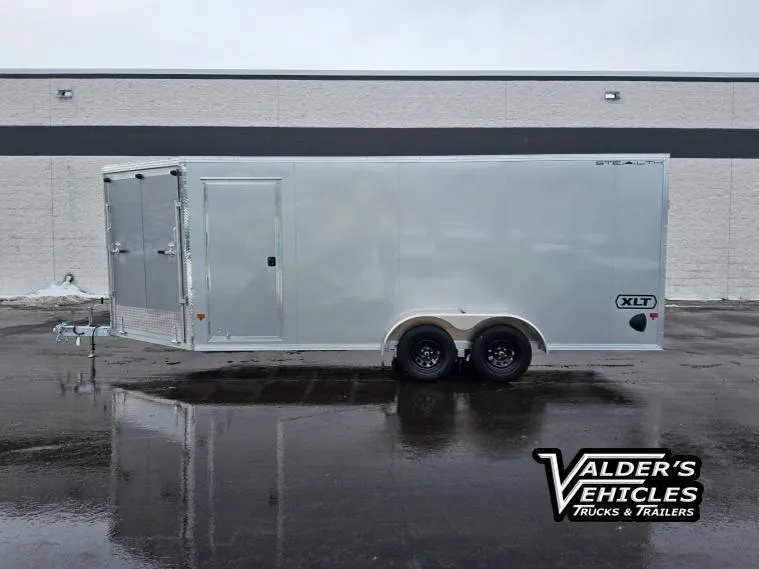 2026 SnoPro Trailers 7X18 XLT ENCLOSED SNOWMOBILE TRAILER Snowmobile Trailer