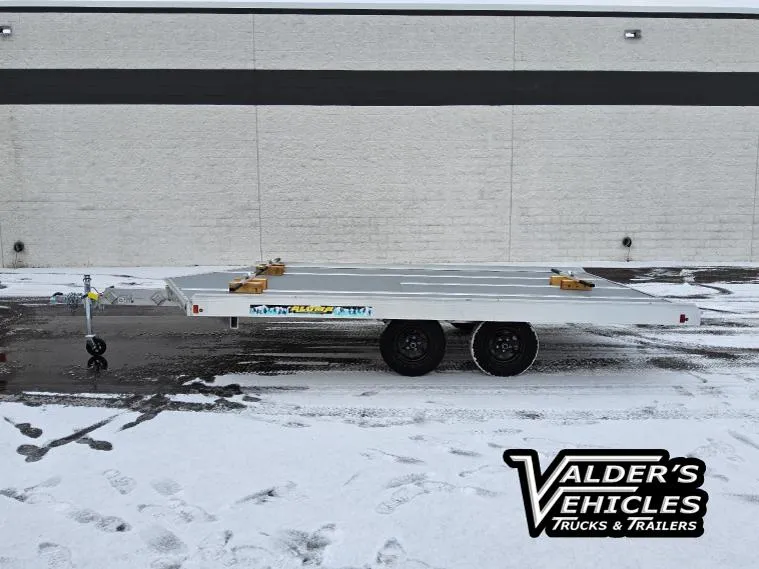 2026 Aluma 8614D-TA-R-12SL Snowmobile Trailer