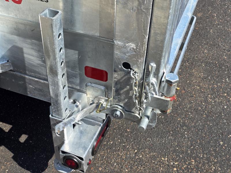 2025 KTrail 6X12 GALVANIZED 10K Dump Trailer in Hinckley, MN Trailer Trader