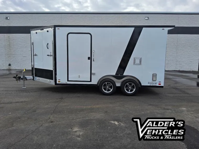 2026 Legend Trailers 7.5X19 EXPLORER ENCLOSED SNOWMOBILE TRAIL Snowmobile Trailer