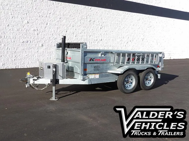 2024 K-Trail 5X10 GALVANIZED DUMP TRAILER Dump Trailer