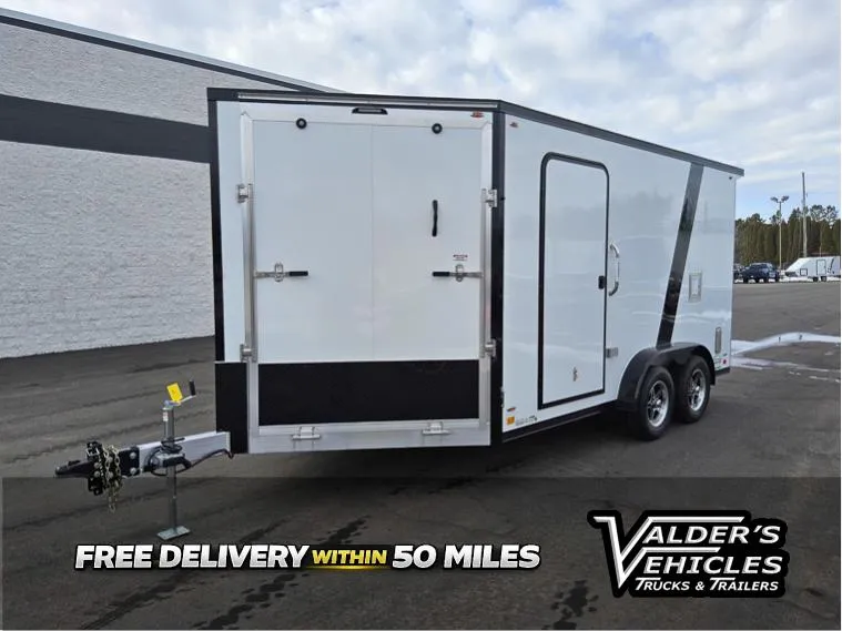 2026 Legend Trailers 7.5X14+5 EXPLORER ENCLOSED SNOW TRAILER Snowmobile Trailer