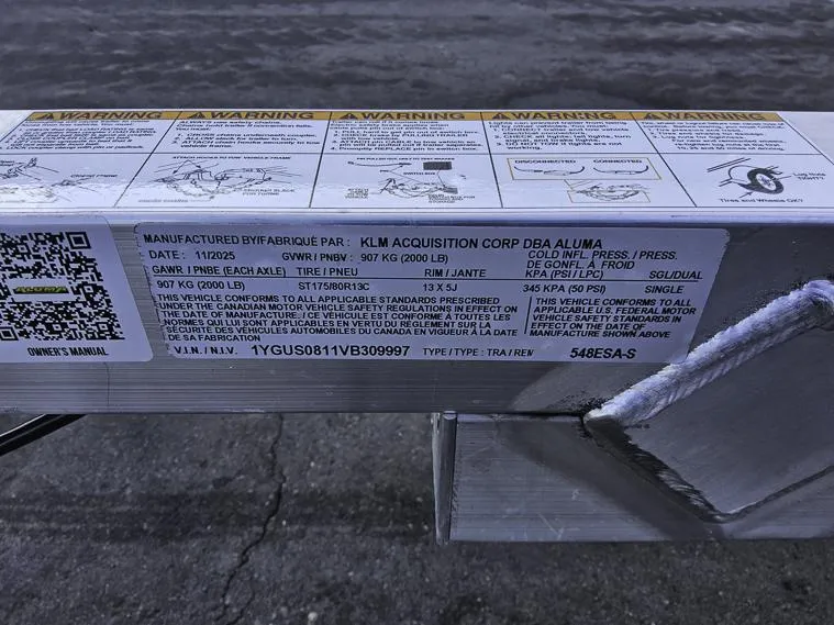 new Utility Trailers Aluma  for sale, in Hinckley, MN Thumbnail 9