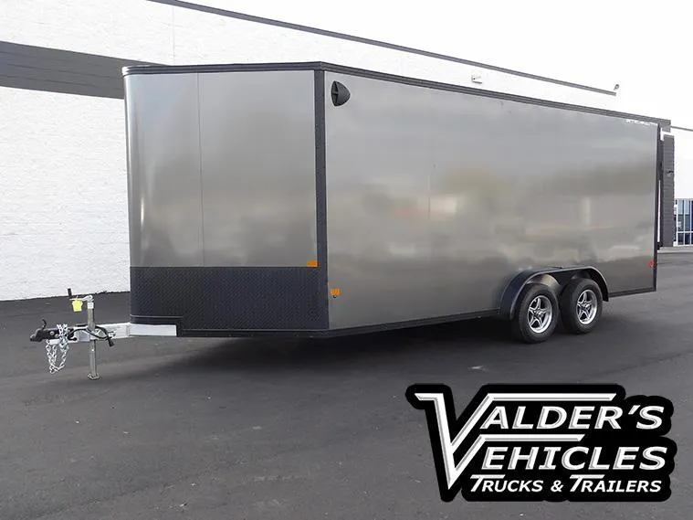 2025 SnoPro Trailers 7.4X18 XLT ENCLOSED ALUMINUM SNOWMOBILE TRAILER Snowmobile Trailer