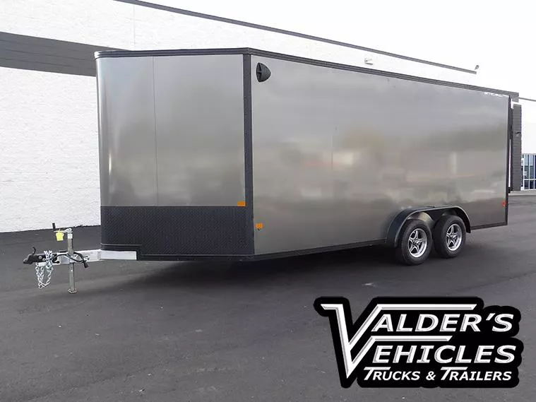 2025 SnoPro Trailers E 7.4X18 SNOW 7K Snowmobile Trailer