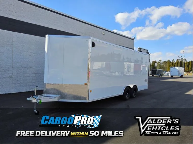 2026 CargoPro Trailers 8.5X20 ALUMINUM ENCLOSED CAR HAULER Cargo / Enclosed Trailer