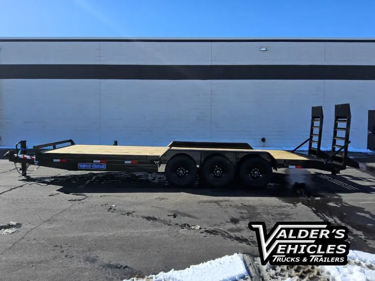 2026 Triple Crown Trailers 7X24 TRIPLE AXLE EQUIPMENT TRAILER 21K Equipment Trailer