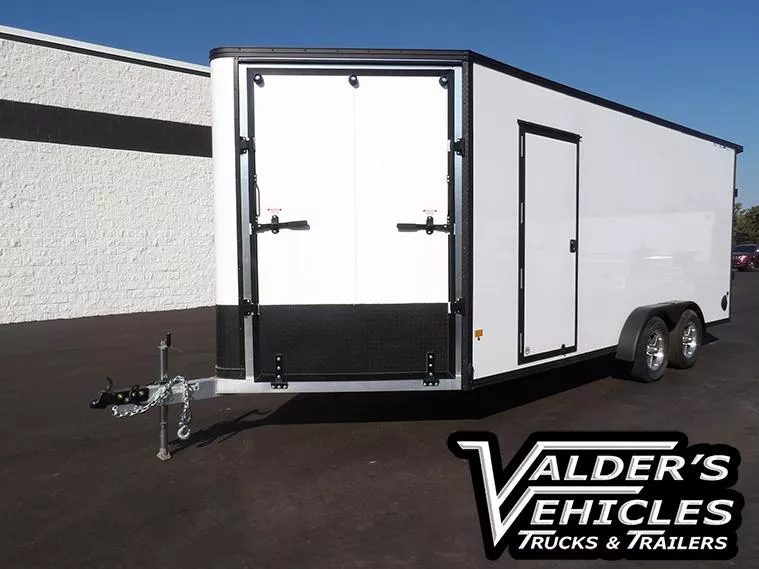 2025 SnoPro Trailers E 7.4 X 18 SNOW 7K Snowmobile Trailer