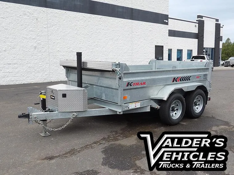 2024 K-Trail 6X10 GALVANIZED DUMP TRAILER Dump Trailer