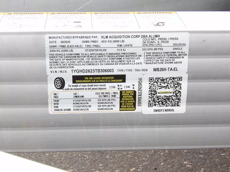 new Utility Trailers Aluma  for sale, in Hinckley, MN Thumbnail 18