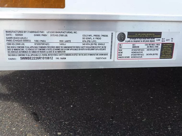 used Cargo (Enclosed) Trailers Legend Trailers  for sale, in Hinckley, MN Thumbnail 29