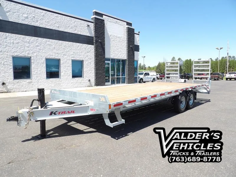 2025 K-Trail 23' GALVANIZED DECKOVER EQUIPMENT TRAILER Equipment Trailer