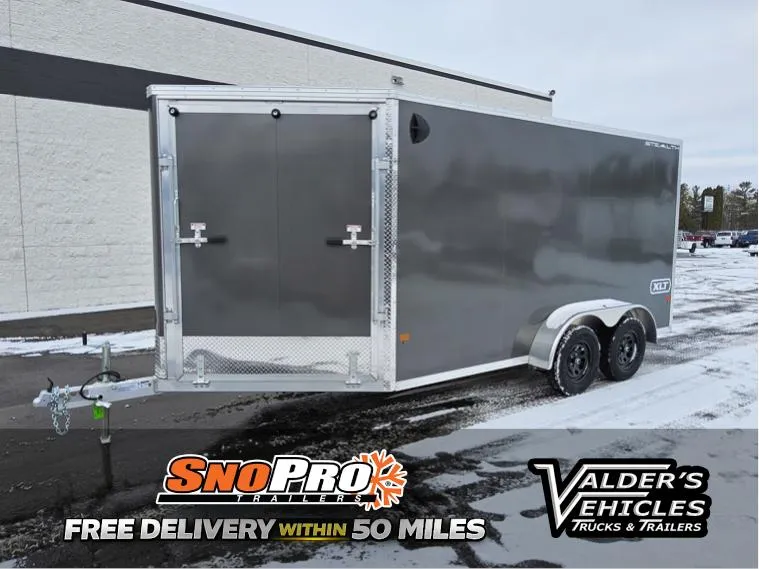 2026 SnoPro Trailers 7X14 XLT ENCLOSED SNOWMOBILE TRAILER Snowmobile Trailer