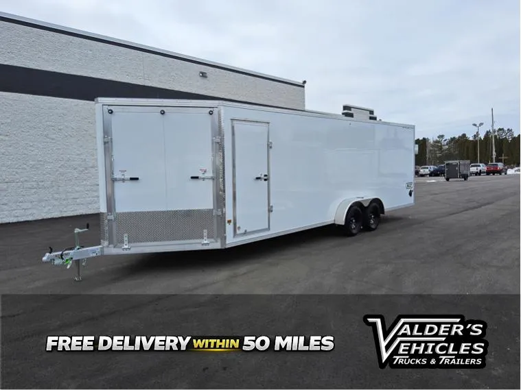 2026 SnoPro Trailers 7X24 XLT ENCLOSED SNOWMOBILE TRAILER Snowmobile Trailer