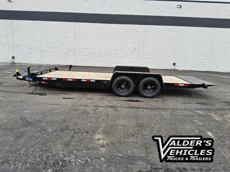 2026 Triple Crown Trailers 7X20 POWER TILT CAR HAULER TRAILER 10K Car Hauler