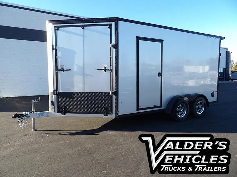 2025 CargoPro Trailers 7.4X14 XLT ENCLOSED ALUMINUM SNOWMOBILE TRAILER Snowmobile Trailer