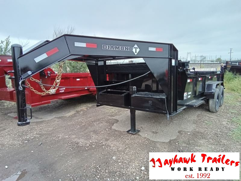 2023 Diamond T Trailers 83-16DumpGooseNeck