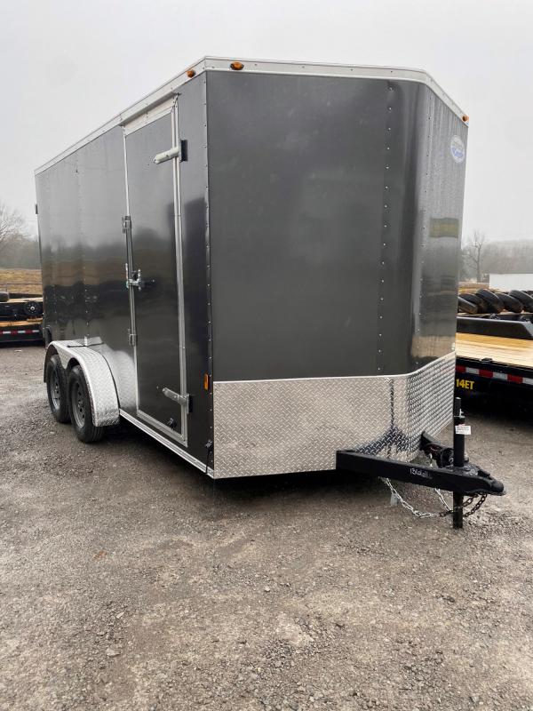 2022 GRAY CONTINENTAL CARGO FOREST RIVER TANDEM AXLE VNOSE CARGO